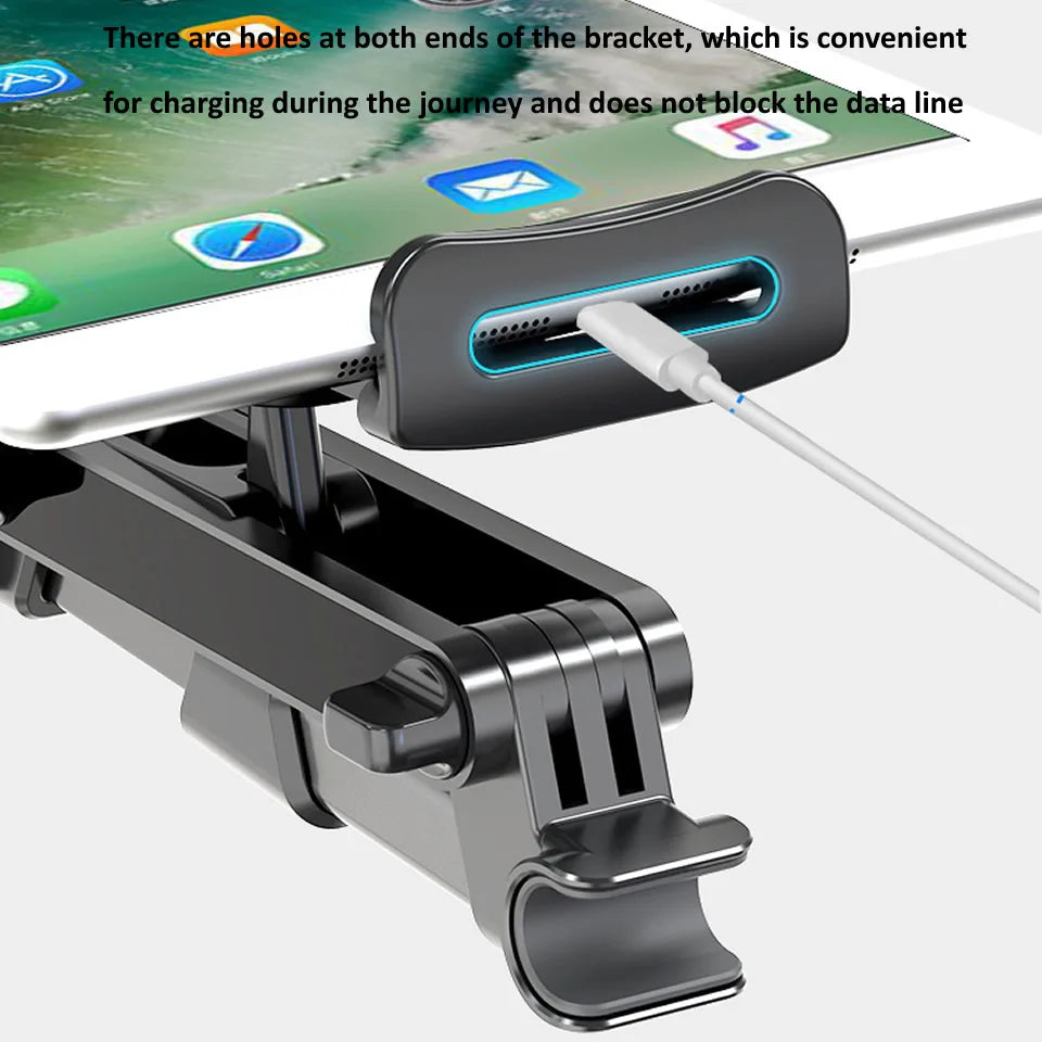 "Ultimate 360° Rotating Tablet Stand: Transform Your Car into a Mobile Entertainment Hub for 5-11 Inch Devices!"