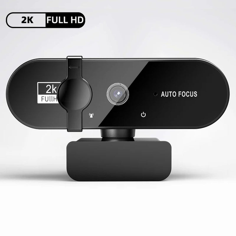 "Crystal Clear Autofocus Webcam with Microphone - Full HD 1080P Streaming for PC and Laptop"