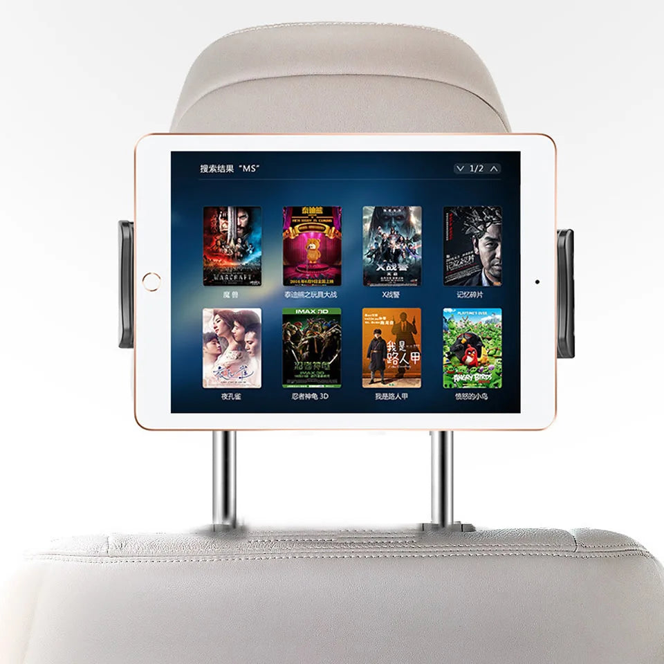 "Ultimate 360° Rotating Tablet Stand: Transform Your Car into a Mobile Entertainment Hub for 5-11 Inch Devices!"