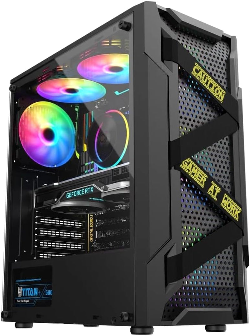 PC Gamer I9 11900 8Core 16Thread @5.2Ghz, 32GB RAM, 240GB Solid State SSD, 700W Power Supply PSU, Win11 Pro