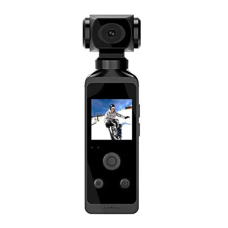 "Ultimate 4K Pocket Action Camera: Capture Every Adventure with 270° Rotatable Lens, Wifi Connectivity, Waterproof Case, and Helmet Mount - Perfect for Vlogging, Sports, Travel, and Biking!"