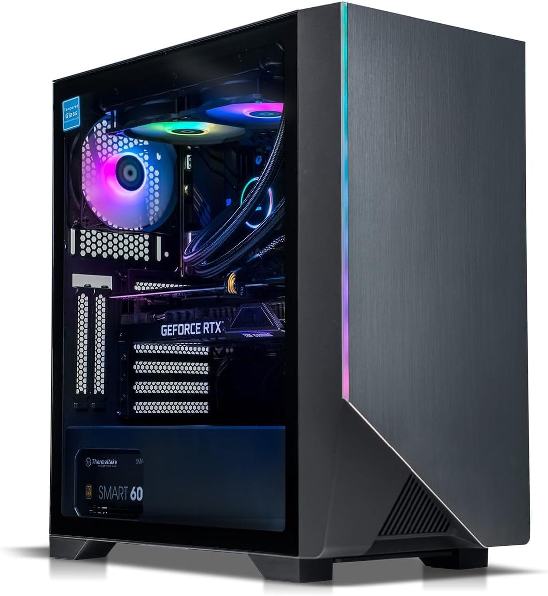 Computer System Rapture V4 - AMD 5500 / RTX 4060 /16GB RGB RAM/AIO / B550 Chipset Wifi /H550 ARGB