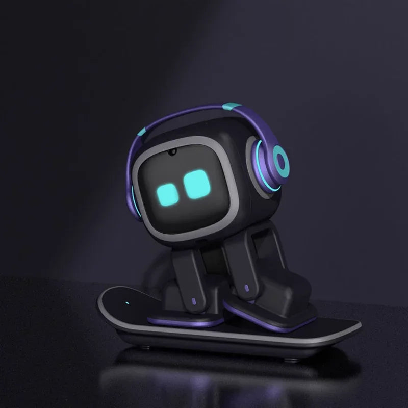 Emo Robot AI Intelligent Voice Chat Electronic Pet Emo Small Night Lamp Multi-Language Intelligent Conversation Robot Touch Sens