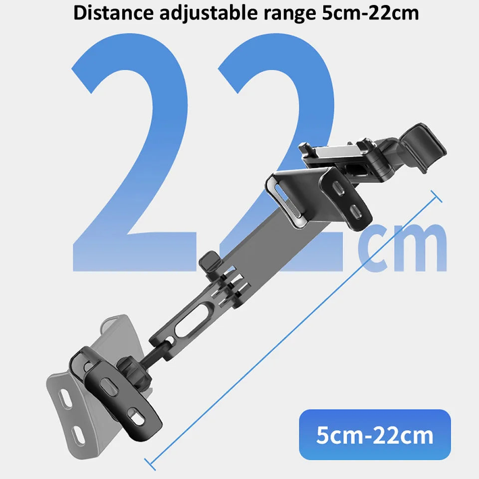 "Ultimate 360° Rotating Tablet Stand: Transform Your Car into a Mobile Entertainment Hub for 5-11 Inch Devices!"