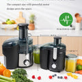 [Best Seller] Juicer with Titanium Enhanced Cut Disc, Dual Speeds Centrifugal Extractor Machines with Optional 2.5