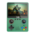 X6 Game Console Retro Video Game Console 3.5/4'' IPS Screen Portable Handheld Game Player 10000+ Classic Games Children Gifts