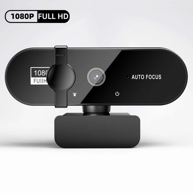 "Crystal Clear Autofocus Webcam with Microphone - Full HD 1080P Streaming for PC and Laptop"