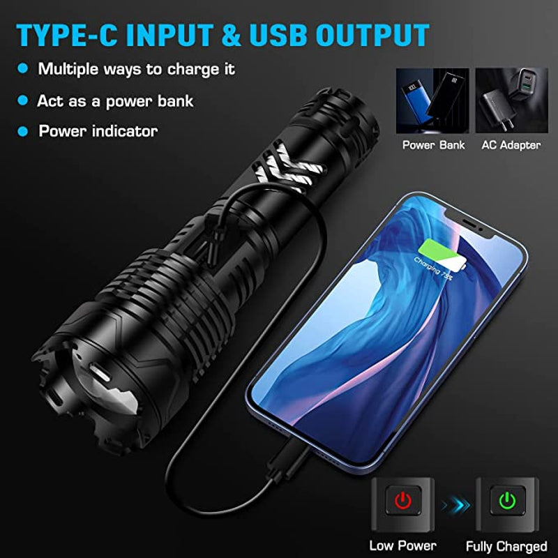 Alphaflash™ Tactical LED Flashlight