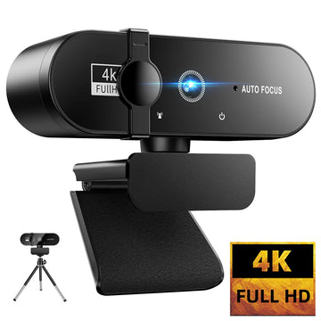 "Crystal Clear Autofocus Webcam with Microphone - Full HD 1080P Streaming for PC and Laptop"