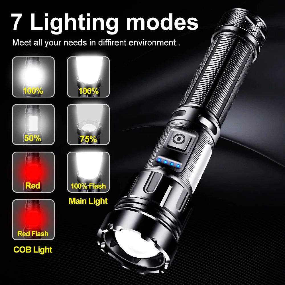 Alphaflash™ Tactical LED Flashlight